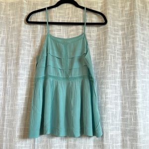 Madewell silk tank top